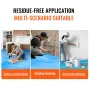 Carpet Protection Film, 40" x 84' Floor and Surface Shield, Easy to Cut Simple Installation, Fiber Fabric Car Mat Protection Fil