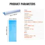 Carpet Protection Film, 40" x 84' Floor and Surface Shield, Easy to Cut Simple Installation, Fiber Fabric Car Mat Protection Fil