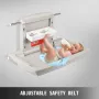 Horisontal baby skiftende bord vægmonteret baby ble