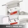 Horisontal baby skiftende bord vægmonteret baby ble