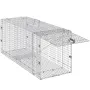 Fælde til levende dyr i bur 50" x 20" x 26" Human kattefælde