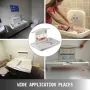 85 × 57 × 47 cm Horizontal Baby Changing Table Wall-mounted Baby Diaper Changing Station Vertical Fold Down Baby Changing Table