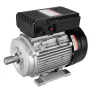 1.1KW Electric Motor 2800 rpm, AC 220~240V 7.1A, 90S, B3 Frame, Air Compressor Motor Single Phase, 24mm Keyed Shaft, CW/CCW Rota