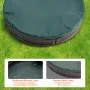 Sandkasse med dæk oval sandkasse HDPE Sand Pit udendørs