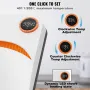 Heat Press 7 x 6 tommer bærbar let presse Sublimering Transfer
