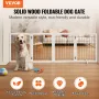 Fritstående hundeport 32x96,5 tommer fritstående kæledyrsport
