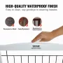 Fritstående hundeport 32x96,5 tommer fritstående kæledyrsport