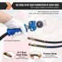 15ft 3-i-1 Semi Truck Air Lines Kit med 2 stk. 