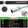 12ft Semi Truck Air Lines Kit 3-i-1 luftslanger og 7-vejs plug
