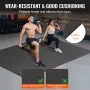 Exercise Mat, Non Slip High Density Premium Yoga Mat, Exercise Yoga Mat for Men & Women, Fitness & Exercise Mat with Bag & Carry