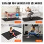 Øvelse Mat Non Slip Yoga Mat Gym Fitness Pilate Træning Mat