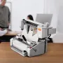 Thermal Binding Machine, 400 Sheets Capacity Hot Glue Binding Machine, Thermal Book Binder 50mm Binding Thickness A3(Short Edge)