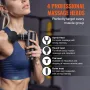 Massagepistol Deep Tissue Percussion Muscle Massager med 4