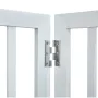 Fritstående hundeport 24x60 tommer fritstående kæledyrsport