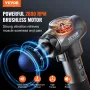 Massagepistol Deep Tissue Percussion Muscle Massager med 9