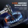 Massagepistol Deep Tissue Percussion Muscle Massager med 9