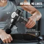 Massagepistol Deep Tissue Percussion Muscle Massager med 9