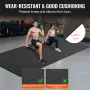 Øvelse Mat Non Slip Yoga Mat Gym Fitness Pilate Træning Mat