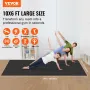 Øvelse Mat Non Slip Yoga Mat Gym Fitness Pilate Træning Mat