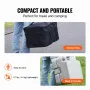 Portable Toilet for Camping with Carry Bag, RV Toilet with 3.2 Gal Waste Tank, Push-Button Pressurized Flush Commode, Leak-proof