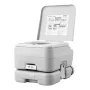 Portable Toilet for Camping with Carry Bag, RV Toilet with 3.2 Gal Waste Tank, Push-Button Pressurized Flush Commode, Leak-proof