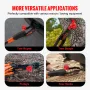 Soft Shackle Synthetic Recovery Rope 2PCS 1.3x56 cm 20 Ton Break Strength