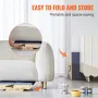 Wooden Pet Stairs/Pet Step with 2 Steps 2-in-1 Foldable Dog Stair 50 kg