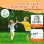 Fort Building Kit for Kids, 120PCS STEM Building Toys, Educational Gift for 4 5 6 7 8+ Year Old Boys & Girls, Indoor Outdoor Pla