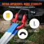 2 "Trailer Shackle Hitch-modtager D-Ring Recovery for Truck