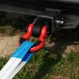 2 "Trailer Shackle Hitch-modtager D-Ring Recovery for Truck