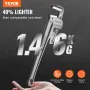 3stk aluminium lige rørnøgle sæt 10/14/18 i VVS -skruenøgle CRV