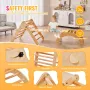Pikler Triangle Set 5in1 Montessori klatring legetøj til