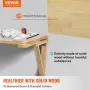 Vægmonteret flydende foldningsbord bærbar skrivebord