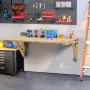 Vægmonteret flydende foldningsbord bærbar skrivebord