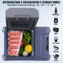 Car Refrigerator, 12 Volt Car Refrigerator Fridge, 12 L Single Zone Portable Freezer, -4℉-68℉ Adjustable Range, 12/24V DC and 10