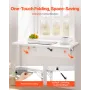 Wall Mounted Floating Folding Table Laptop Desk Home Office 60x40 cm