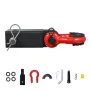 Shackle Hitch Receiver, Fits 2" Receivers, 52900 lbs Breaking Strength, D Ring Shackle with Trailer Hitch Lock Pin, Heavy Duty T