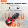 2 "Trailer Shackle Hitch-modtager D-Ring Recovery for Truck