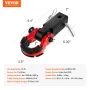 2 "Trailer Shackle Hitch-modtager D-Ring Recovery for Truck