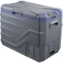 Car Refrigerator, 12 Volt Car Refrigerator Fridge, 45 L Single Zone Portable Freezer with Built-in Light, -4℉-68℉, 12/24V DC and