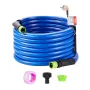 30ft Heated Water Hose for RV, Heated Drinking Water Hose Antifreeze to -45°F, Automatic Self-regulating, 5/8" I.D. with Quick-c