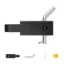 Shackle Hitch Receiver, Fits 2" Receivers, 52900 lbs Breaking Strength, Heavy Duty Towing Accessories with Trailer Hitch Lock Pi