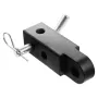 Shackle Hitch Receiver, Fits 2" Receivers, 52900 lbs Breaking Strength, Heavy Duty Towing Accessories with Trailer Hitch Lock Pi