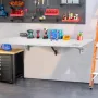 Vægmonteret flydende foldningsbord bærbar skrivebord Hom Office