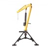 Hydraulic Pickup Truck Crane, 1000 lbs Capacity, 360Â° Swivel, Hitch Mounted Crane with Three Boom Capacities of 500 lbs, 750
