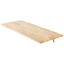 Wall Mounted Folding Table, 47.2 x 19.7 inches Wall Mount Table, Floating Desk with Iron Bracket, Fold Down Desk for Small Space