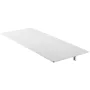Wall Mounted Folding Table, 43.3 x 18 inches Wall Mount Table, Floating Desk with Iron Bracket, Fold Down Desk for Small Spaces,