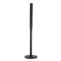 Cast Iron Sign Post, 4 ft Portable Heavy Duty Steel Post Sign Holder with Hard Plastic Base & Wheels, U-Channel Sign Stand for G