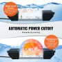 Ultrasonic Mist Maker 10 Head, 7000mL/H Ultrasonic Fogger, Mist Maker with 280W IP67 Waterproof Power Supply, Buoy, Replacement 