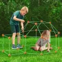 Fort Building Kit for Kids, 140PCS Glow in The Dark STEM Building Toys, Educational Gift for 4 5 6 7 8+ Year Old Boys & Girls In